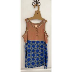 Scotch-Rbelle Ruffle Printed Girls Tank sz 16